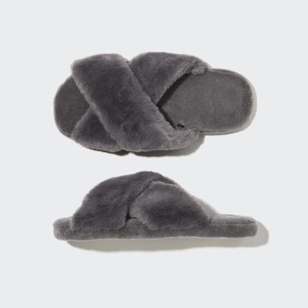 Комфортні капці UNIQLO серії FURRY FLEECE