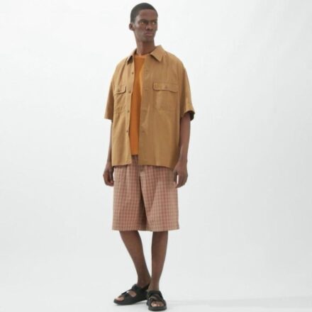 SEERSUCKER шорти преміум-серії UNIQLO U