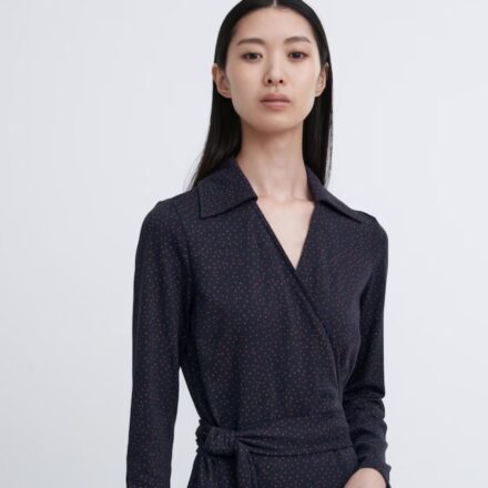 Сукня на запах преміум-серії UNIQLO:C