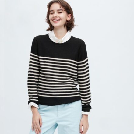 Безшовний лляний джемпер UNIQLO х INES DE LA FRESSANGE