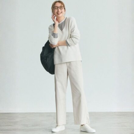 BAGGY штани UNIQLO з бавовни