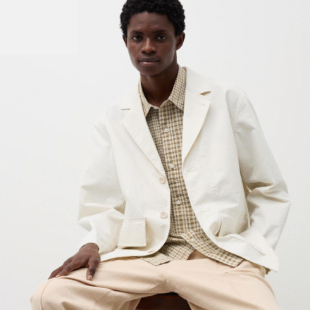 Бавовняний піджак UNIQLO x JW ANDERSON