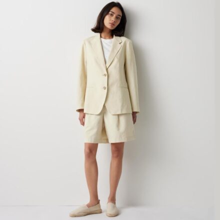 Лляний костюм UNIQLO x COMPTOIR DES COTONNIERS