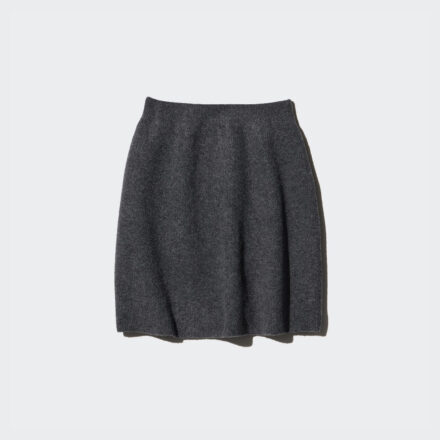 3D KNIT SOUFFLE тепла спідниця UNIQLO