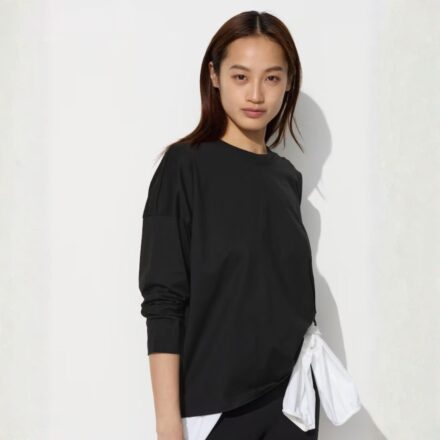 Лонгслів UNIQLO з м'якої бавовни