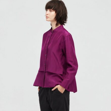 Сорочка UNIQLO х JIL SANDER з 100% шовку