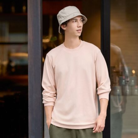 М'якенький лонгслів UNIQLO серії SOFT BRUSHED