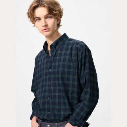 Поплінова сорочка UNIQLO