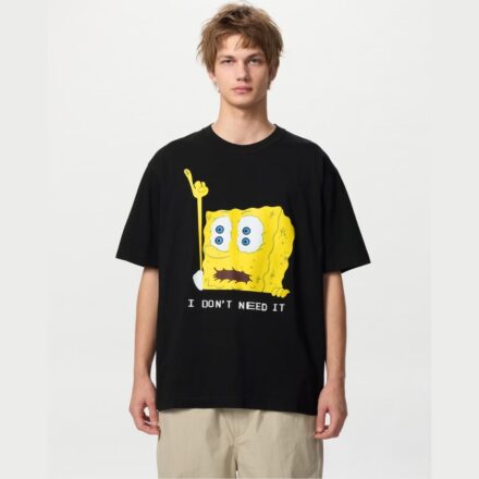 Футболка UNIQLO x SpongeBob