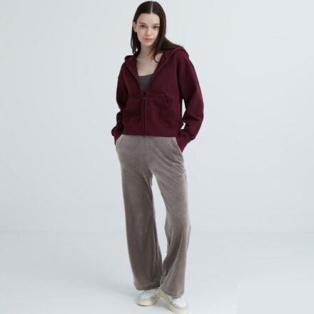 Велюрові штани UNIQLO серії EXTRA STRETCH