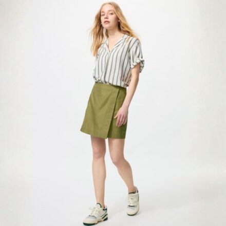 Лляна спідниця-шорти UNIQLO